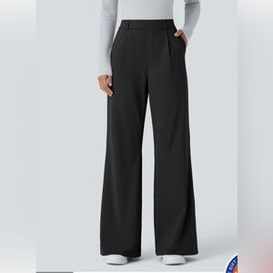 HALARA Wide Leg Pants in Black